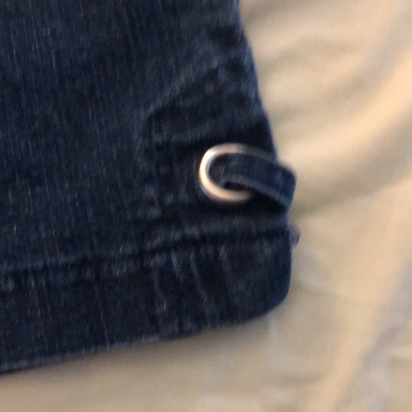 Croft and Barrow Jean Pedal Pushers - Picture 2 of 6